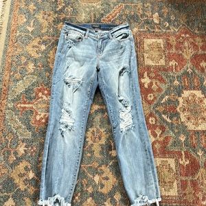 Judy Blue Boyfriend Fit Jeans. Size 9/29